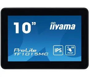 10" IIYAMA ProLite TF1015MC-B3 Pojemnościowy monitor czarny / dotykowy do POS / bez zasilacza