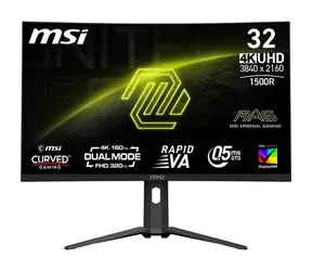 31,5" MSI MAG 321CUPDF czarny / 3840 x 2160 / VA / 16:9 / 0,5 ms / 3000:1 / 350 cd-m2 / HDMI + DP + USB-C / VESA