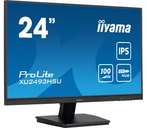 24" IIYAMA ProLite XU2493HSU-B7 czarny / IPS / 1920x1080 / 16:9 / 1 ms / 1300:1 / 300 cd / HDMI / DP