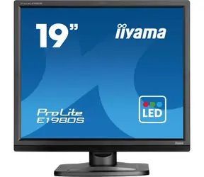 19" IIYAMA E1980S-B1 / IPS / 1280x1024 / 1000:1 / 250 cd-m2 / 3 ms / HDMI+DP / głośnik / VESA