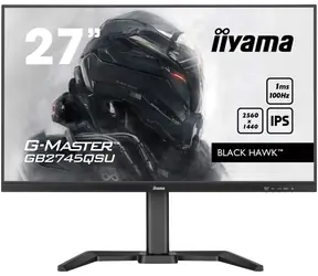 27" IIYAMA G-Master GB2745QSU-B2 Black Hawk / IPS / 2560x1440 / 16:9 / 1 ms / 1300:1 / 300 cd / głośnik / HDMI / DP