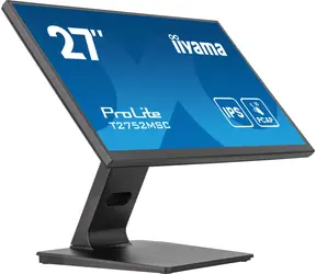 27" IIYAMA ProLite T2752MSC-B1AG czarny / IPS / 1920x1080 / 16:9 / 5 ms / 1000:1 / 400 cd / głośniki / HDMI / DP
