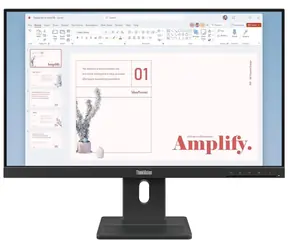 24-calowy Lenovo ThinkVision E24-40 / IPS / 16:9 / 1920x1080 / 250 cd-m2 / 1300:1 /6 ms / VGA / DP / HDMI / obrotowy / VESA