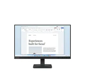 23,8" Lenovo L24-4e czarny / IPS / 1920 x 1080 / 4 ms / 250 cd / 1300:1 / VGA+HDMI / VESA