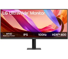 34" LG 34U511A-B czarny / IPS / 2560x1080 / 21:9 / 400 cd-m2 / 1000:1 / HDMI / DP / VESA