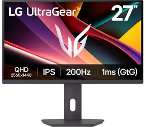 27" LG 27G610A-B czarny / IPS / 2560x1440 / 16:9 / 1000:1 / 400 cd-m2 / DP / HDMI