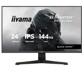 23,8" IIYAMA G-Master G2441HSU-B1 czarny / LED / IPS / 1920 x 1080 / 16:9 / 1 ms / 1500:1 / 350 cd-m2 / VESA