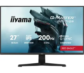 27" IIYAMA G-Master G2771QS-B1 czarny / LED / IPS / 2560 x 1440 / 16:9 / 0,5 ms / 1200:1 / 350 cd-m2 / VESA