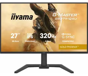 27" IIYAMA G-Master GB2791QSU-B1 czarny / LED / IPS / 2560 x 1440 / 16:9 / 0,6 ms / 1000:1 / 350 cd-m2 / VESA
