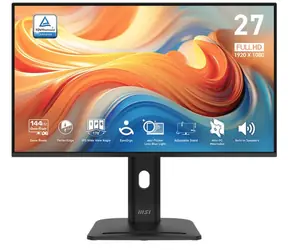 27" MSI PRO MP275PG E14 czarny / FHD / IPS / 16:9 / 1 ms / 1500:1 / 300 cd-m2 / HDMI+DP / VESA