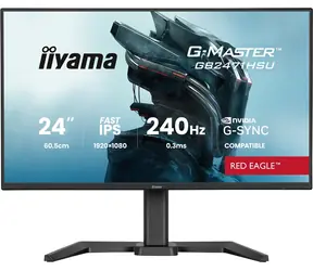 23,8" IIYAMA G-Master GB2471HSU-B1 czarny / LED / IPS / 1920 x 1080 / 16:9 / 0,3 ms / 1000:1 / 350 cd-m2 / VESA