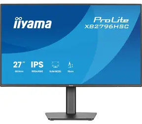 27" IIYAMA ProLite XB2796HSC-B1 czarny / LED / IPS / 1920 x 1080 / 16:9 / 3 ms / 1500:1 / 300 cd-m2 / USB-C / VESA