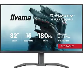 31,5" IIYAMA G-Master GB3272QSU-B1 czarny / LED / IPS / 2560 x 1440 / 16:9 / 0,5 ms / 1000:1 / 400 cd-m2 / VESA