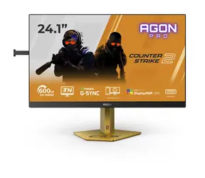 24,1" AOC AGON PRO CS24A czarny / TN / 1920x1080 / 16:9 / 0,5 ms / 1000:1 / 500 cd-m2 / HDMI + DP / VESA