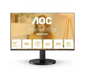 27" AOC 27B3HA2 czarny / IPS / 1920x1080 / 16:9 / 1 ms / 1500:1 / 300 cd-m2 / HDMI + VGA / VESA