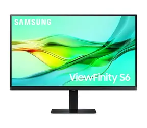 Bez pudełka - 27" Samsung ViewFinity S60UD czarny / 2560x1440 / 16:9 / 5 ms / 1000:1 / 350 cd-m2 / HDMI + DP / USB / VESA / bez pudełka