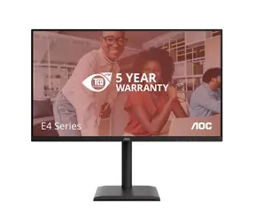 31,5" AOC Q32E4U czarny / IPS / 2560x1440 / 16:9 / 4 ms / 1000:1 / 350 cd-m2 / HDMI + DP / VESA