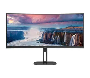 34" AOC CU34V5C/BK czarny / VA / 3440x1440 / 21:9 / 4 ms / 3000:1 / 300 cd-m2 / HDMI + DP + USB-C / VESA