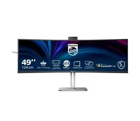 49" Philips 49B2U6900CH/00 czarny / VA / 5120 x 1440 / 32:9 / 75 Hz / 4 ms / 3000:1 / 450 cd-m2 / DP i HDMI i USB-C 