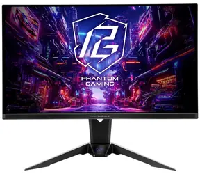 27" ASRock Phantom Gaming PGO27QFV czarny / QD-OLED / 2560 x 1440 / 16:9 / 0,03 ms / 1,5 M:1 / 250 cd-m2 / HDMI+DP / VESA