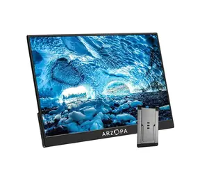 Bez opakowania - 15,6" Arzopa A1 GAMUT czarny / IPS / 1920x1080 / 800:1 / 250 cd-m2 / miniHDMI + USB-C / przenośny / bez opakowania