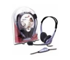 Zestaw słuchawkowy Genius HS-04S (słuchawki + mikrofon)