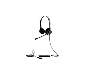 JABRA BIZ 2300 Duo (2399-823-109) czarny / Dla call center / USB / E-STD / MS / FreeSpin