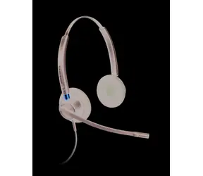 Plantronics EncorePro 520 / Binarny zestaw słuchawkowy z klipsem / Czarny