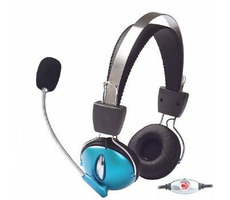 Słuchawki Manhattan Stereo z mikrofonem / multimedia / czarne