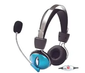 Słuchawki Manhattan Stereo z mikrofonem / multimedia / czarne