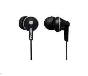 Panasonic RP-HJE125E-K czarne / słuchawki stereo / gniazdo 3,5 mm 