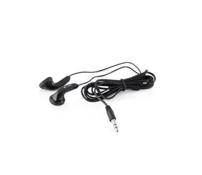 Modecom Logic LH-11 czarne / słuchawki douszne / kabel 1,2 m / gniazdo 3,5 mm