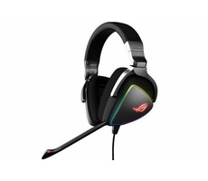 Asus ROG Delta czarny / Słuchawki do gier / Podświetlenie RGB / USB Type-C 
