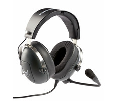 Thrustmaster T.FLIGHT US AIR FORCE edycja / Gamingowy zestaw słuchawkowy z mikrofonem / gniazdo 3,5 mm 