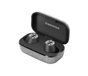 Sennheiser MOMENTUM True Wireless czarne / Bezprzewodowe słuchawki douszne / Bluetooth 5.0 / Czas pracy na baterii do 4 godz. / Etui ładujące