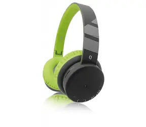 Aligator AH02 zielony / słuchawki Bluetooth / FM / karta SD / AUX
