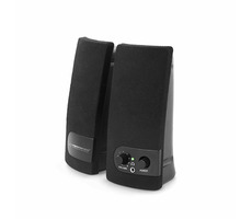 Esperanza EP119 ARCO czarny / Głośniki / 2.0 / 2x3W / USB / 3,5mm