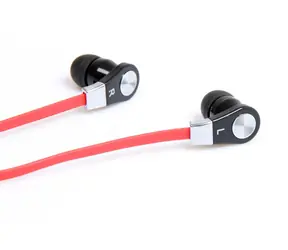 Media-Tech MAGICSOUND DS-2 czarno-czerwony / słuchawki z mikrofonem / jack 3,5mm / 1,2 m