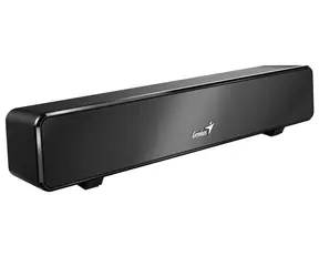 Genius USB SoundBar 100 / głośnik soundbar / przewodowy / 6W / USB / gniazdo 3,5" / czarny