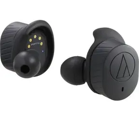 AUDIO-TECHNICA ATH-SPORT7TWBK czarne / bezprzewodowe słuchawki douszne / z mikrofonem / Bluetooth