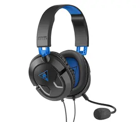 Turtle Beach RECON 50P czarny / zestaw słuchawkowy do gier dla PS4 / sterowniki 40 mm / gniazdo 3,5 mm / mikrofon / regulacja głośności