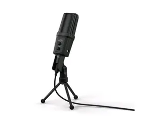 uRage Stream 700 HD Czarny / Mikrofon do gier / USB / Kondensator / Win 7-8-10 / Mac 