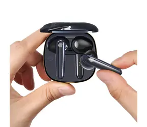 USAMS SD TWS Podwójny bezprzewodowy zestaw słuchawkowy stereo BT 5.0 Niebieski / 40 mAh + 300 mAh