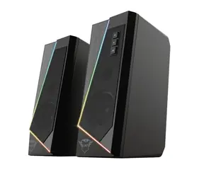 Trust GXT 609 Zoxa RGB czarny / Głośniki / 2.0 / 12W RMS / Jack 3.5mm