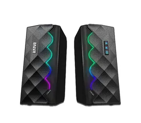 Marvo SG-269 czarny / głośniki / RGB / 2x3W / 160 Hz - 20 kHz / Bluetooth / 3,5mm+zasilacz USB / 1,2m