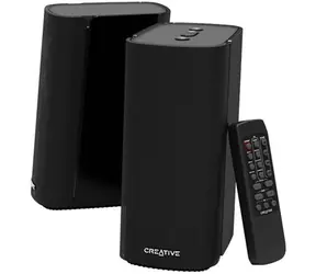 Creative Labs T100 czarny / Głośniki bezprzewodowe / 40W / Bluetooth 5.0 / AUX 