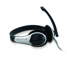 Conceptronic CCHATSTAR2 srebrny / słuchawki z mikrofonem / jack 3,5mm