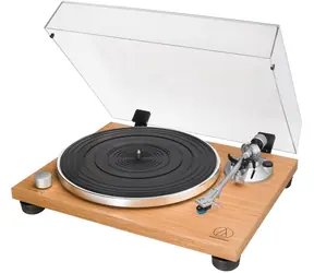 AUDIO-TECHNICA AT-LPW30TK brązowy / Gramofon / 33 RPM i 45 RPM / napęd pasowy / sterowanie ręczne