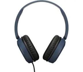 JVC HA-S31MAE niebieski / słuchawki nagłowne / mikrofon / regulacja głośności / jack 3,5 mm / 1,2 m