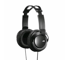 JVC HA-RX330-E czarny / słuchawki nagłowne / jack 3,5 mm / 2,5 m